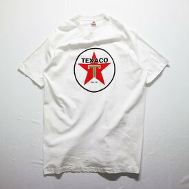 90s USA製 FRUIT OF THE LOOM "TEXACO" ロゴ Tシャツ 企業 フルーツオブザルーム(XXL)m2949
