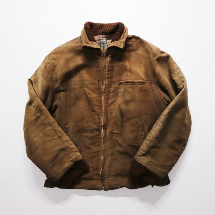 楽天市場】50s 60s モールスキン フレンチワーク ジャケット ユーロ  