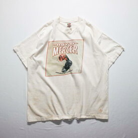 90s FRUIT OF THE LOOM "ROY・D・MERCER" Tシャツ(XL)m2994