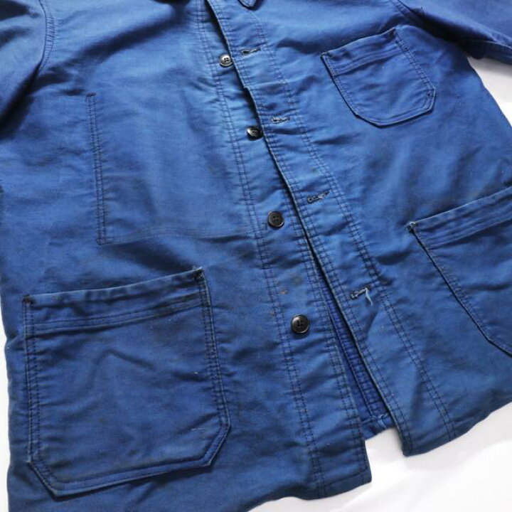 楽天市場】50s Le Favori コットン モールスキン フレンチワーク 