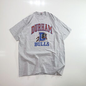 90s USA製 FRUIT OF THE LOOM DURHAM BULLS Tシャツ マイナーリーグ 野球(XL) k2741