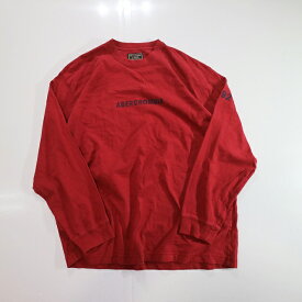 90s Abercrombie&Fiteh コットン L/S Tシャツ アバクロ ロンT(XL) k2877