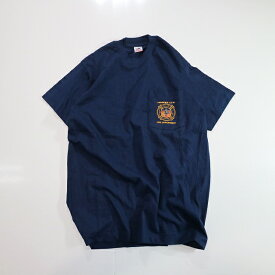 90s USA製 FRUIT OF THE LOOM "FIRE DEPARTMENT" ポケット Tシャツ 消防士(M) k2897