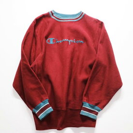 90s USA製 Champion REVERSE WEAVE スウェット シャツ チャンピオン リバースウィーブ ラインリブ(MEDIUM)m5342