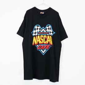 90s NASCAR CAFE ロゴ Tシャツ ナスカー レーシング(X-LARGE)m7235