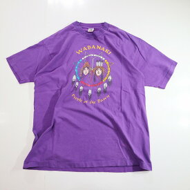 90s USA製 FRUIT OF THE LOOM "WABANAKI" Tシャツ インディアン(XXL) k3003