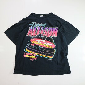 90s USA製 SPORTS IMAGE "Davey Allison" Tシャツ レーシング(L) k3008