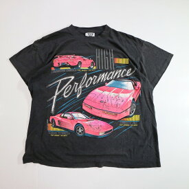 90s USA製 SSI ランボルギーニ "HIGH Performance" Tシャツ(L) k3010