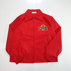 80s USA製 ACTIVE GENERATION "Old Milwaukee BEER" ナイロン コーチ ジャケット k3333