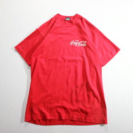 90s USA製 SCREEN STARS "Coca Cola" ロゴ Tシャツ コカコーラ 企業(L) l1745
