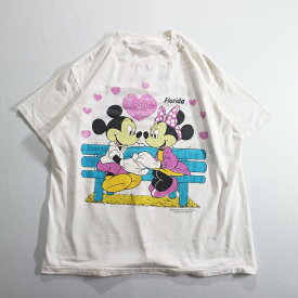 80s Disney Florida ミッキー ミニー Tシャツ キャラクター ディズニー l1782