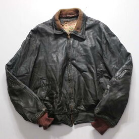 50s USA製 McGREGOR Imported Leather レザー ジャケット マクレガー(44)m5388