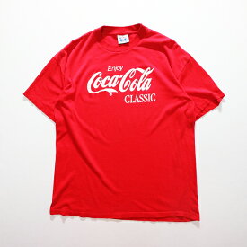 90s USA製 ANERICA'S FINEST "Coca Cola" ロゴ Tシャツ 企業 コカコーラ(XL) l2177