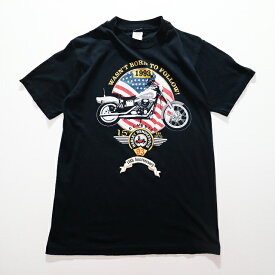 90s USA製 anvil "HARLEY RENDEZVOUS 1993" Tシャツ ハーレー ダビッドソン バイク(M) l2185