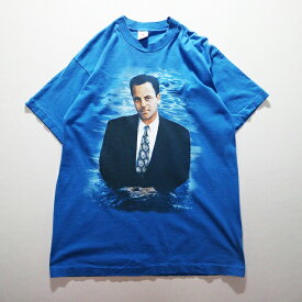 90s USA製 FRUIT OF THE LOOM "BILLY JOEL,RIVER OF DREAM" ツアー Tシャツ ビリージョエル(L) l2228