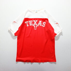 70s USA製 ARTEX TEXAS メッシュ フットボール Tシャツ アメフト(M) l2245