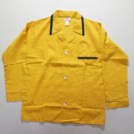 70s Kirbury パジャマ シャツ パンツ セットアップ(SMALL) l2776