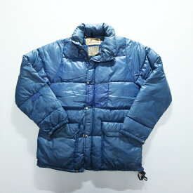 70s THE NORTH FACE ダウン ジャケット アウトドア ノースフェイス 茶タグ(M)L2869