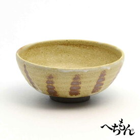 【信楽焼】へちもん 透かし模様　飯碗