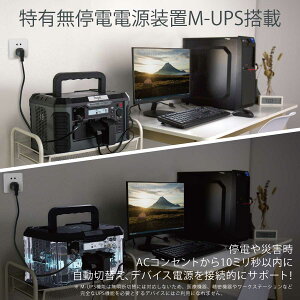 Togo Power Master TPS2200 2200W 瞬間最大4400W UPS ポータブル電源 電源 ソーラーパネル 防災推奨 防災 アウトドア キャンプ 災害 停電 スマートフォン 大容量 AC DC USB-A USB-C PD 60W LED パススルー 軽量 コ