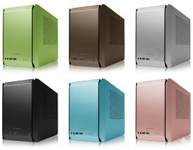 【台数限定特価】abee pcケース mini-itx デスクトップパソコン コンパクト 省スペース ゲーミングパソコンケース USB3.0 デスクトップパソコンケース 日本メーカー アビー アルミ おしゃれ かっこいい スタイリッシュなデザイン 人気