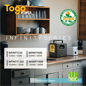 Togo Power INFINITY330 330W őuԏo660W _S `ECI |[^ud d \[[pl hА h AEghA Lv ЊQ d X}[gtH e AC DC USB-A USB-C PD 100