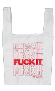 HUF Fuck It Packable Bodega Bag White �o�b�O ��������