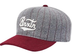 Brixton Burt MP Hat Cap Heather Grey/Burgundy キャップ 送料無料