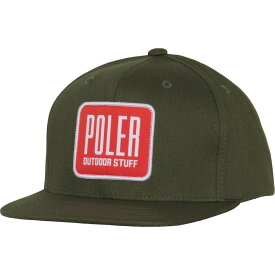 Poler Hype Patch Snapback Hat Cap Olive キャップ 送料無料