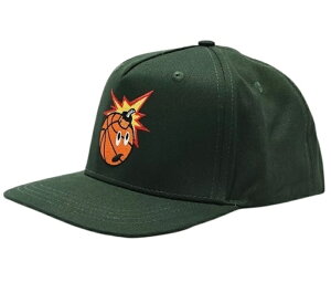 Adam Bomb Basketball Snapback Hat Cap Green �L���b�v ��������