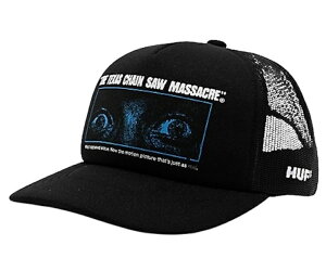 HUF The Texas Chainsaw Massacre Fear Foam Trucker Hat Cap Black �L���b�v ��������