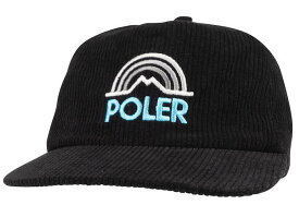 Poler MTN Rainbow Snapback Hat Cap Black キャップ 送料無料