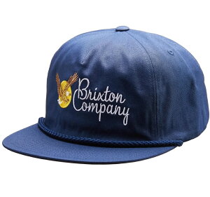 Brixton Soar Snapback Hat Cap Washed Navy �L���b�v ��������