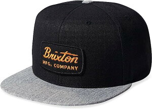 Brixton Jolt MP Snapback Hat Cap Black/Heather Grey �L���b�v ��������
