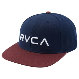 RVCA Twill Snapback II Hat Cap Navy キャップ 送料無料