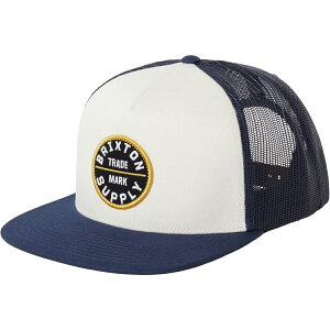 Brixton Oath MP Trucker Hat Cap Mood Indigo/Off White/Mood Indigo �L���b�v ��������