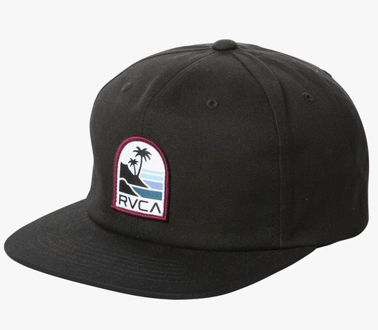 RVCA Cove Snapback Hat 日本未発売 人気ショップが最安値挑戦 Black キャップ Cap 送料無料