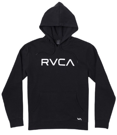 RVCA Big RVCA Pullover Hoodie Black XL パーカー 送料無料