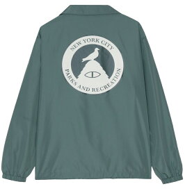 Poler Staple Parks And Rec Coaches Jacket Park Green L コーチジャケット 送料無料