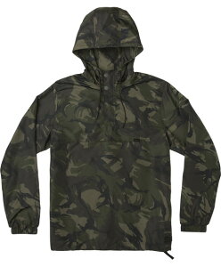 RVCA Packaway Anoark Jacket Woodland Camo S 送料無料