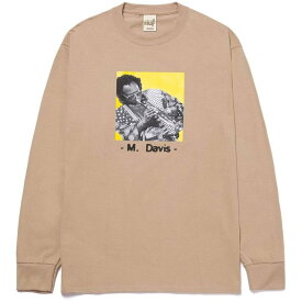 HUF Miles Davis At Fillmore L/S T-Shirt Sand S Tシャツ 送料無料