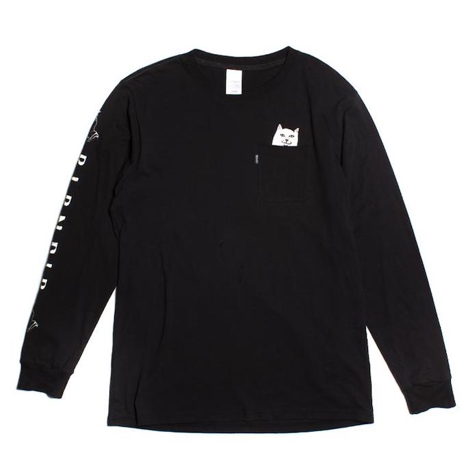 Ripndip Lord Nermal L 送料無料 S 春のコレクション 高評価のクリスマスプレゼント T-Shirt Black