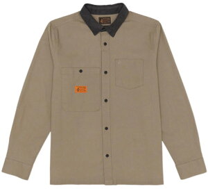 Volcom Debasser L/S Dress Shirt Teak M �V���c ��������