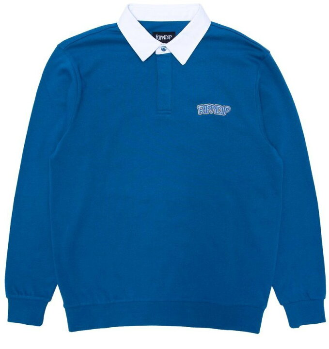 楽天市場】Ripndip Intertwined Long Sleeve Rugby Slate XL 