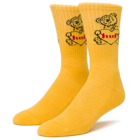 HUF Love Socks Mustard 靴下 ソックス 送料無料
