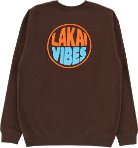 Poler Lakai Vibes Crewneck Chocolate XL �g���[�i�[ ��������