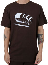 HUF Pleasures Breaking Bread T-Shirt Brown M Tシャツ 送料無料