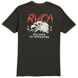 RVCA Parker T-Shirt Pirate Black M Tシャツ 送料無料