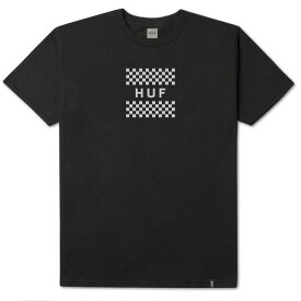 HUF Blackout Check Box T-Shirt Black XL Tシャツ 送料無料