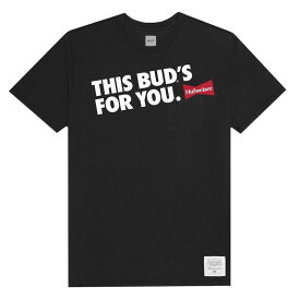 HUF Budweiser Buds For You T-Shirt Black S Tシャツ 送料無料